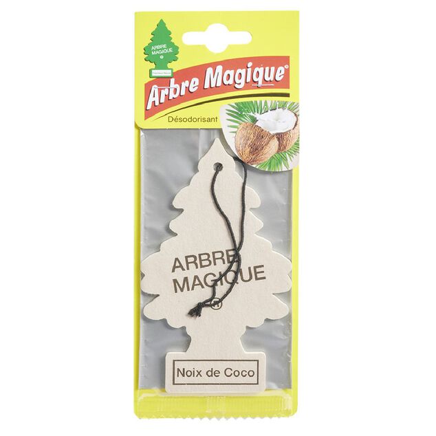 D&eacute;sodorisant voiture arbre magique senteur noix de coco