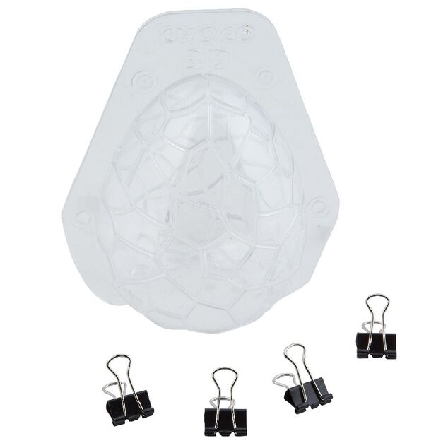 Moule plastique oeuf en chocolat 3D
