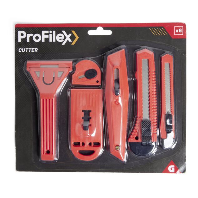 Lot de 6 cutters