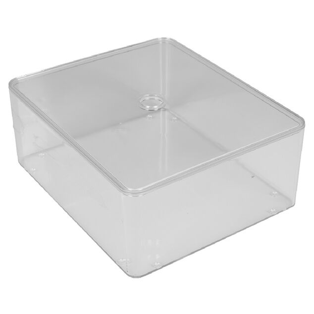 Organisateur tiroir salle de bain transparent x5