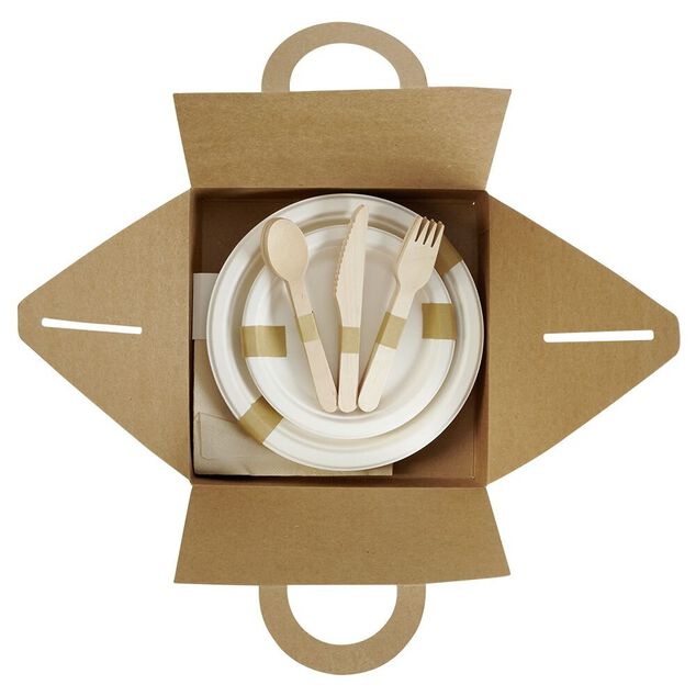 Set de pique nique Bio pour 10 personnes