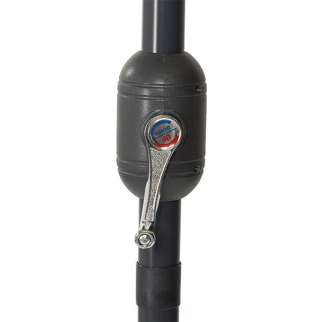 Parasol centr&eacute; JAVA taupe