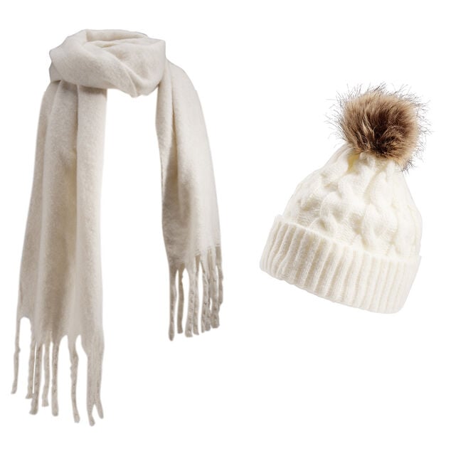 Coffret bonnet &eacute;charpe