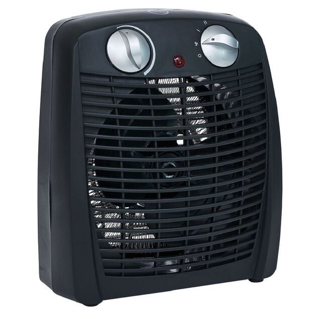 Chauffage soufflant noir 2000W