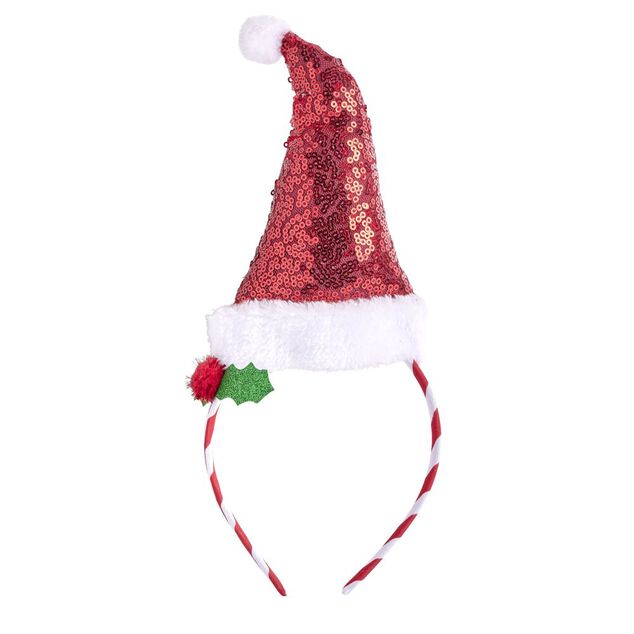 Serre-tête de Noël à sequins
