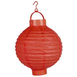 Lanterne lumineuse &agrave; suspendre ronde en papier &Oslash;20 cm