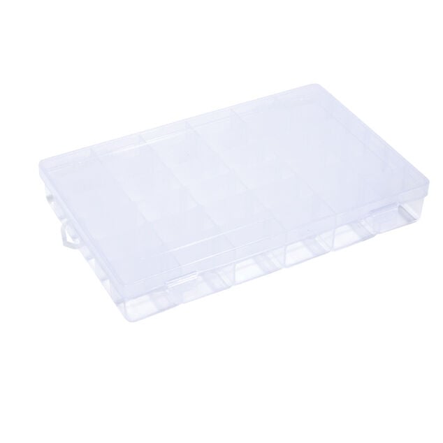 Bo&icirc;te de rangement pour vis et quincaillerie 36 compartiments 18,3x27,5cm