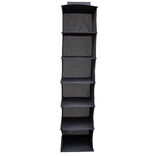 Organisateur de v&ecirc;tements Gris - 6 niveaux - 30x30xH128 cm