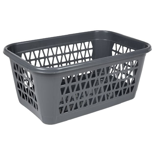 Pani&egrave;re &agrave; linge grise 40 L