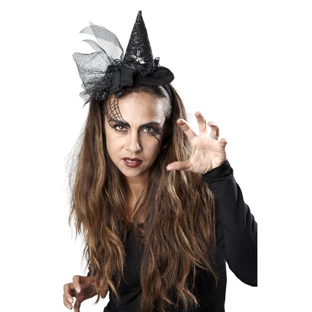 Serre t&ecirc;te araign&eacute;e ou chapeau Halloween