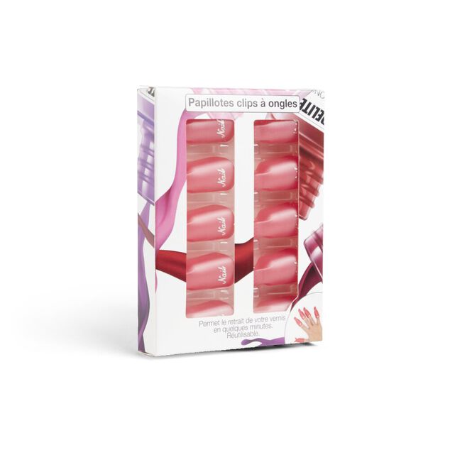 Kit papillotes clips pour ongles