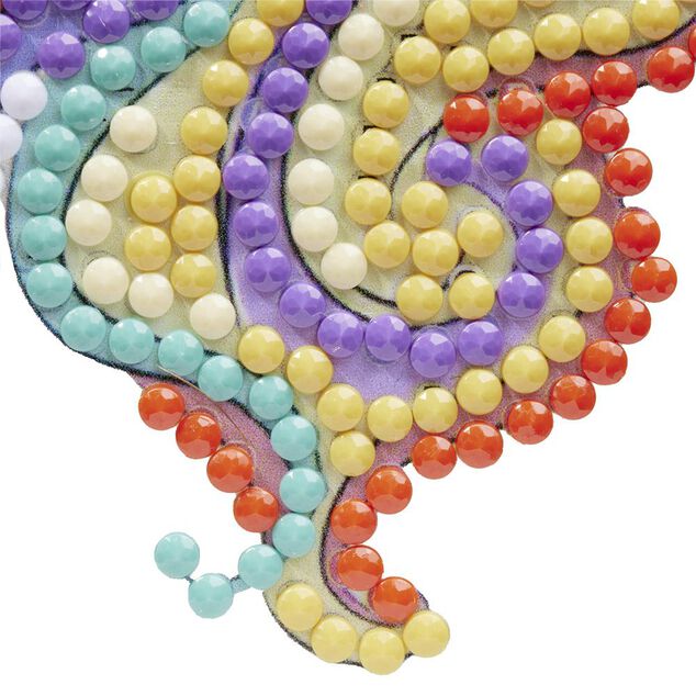 Veilleuse LED cr&eacute;ative diamant &agrave; coller pour enfant