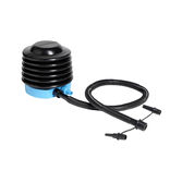 Gonfleur 3 valves plastique noir et bleu 12,7x113x11cm