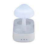 Humidificateur arbre à nuage lumineux 7 couleurs brume et pluie Ø17xH26,5cm