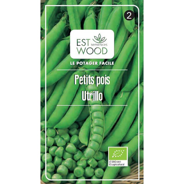 Semence Pois Utrillo Bio 8g