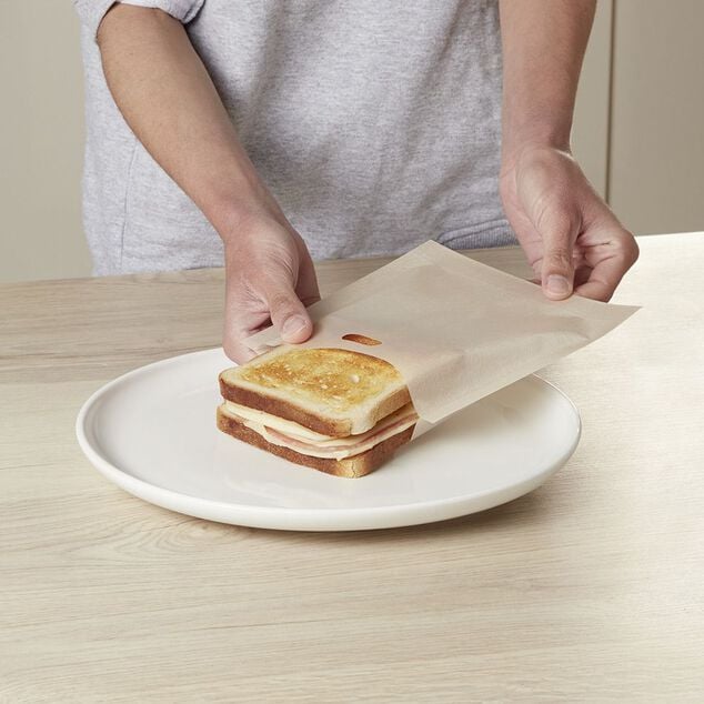 Sachet &agrave; toaster anti-adh&eacute;sif x5