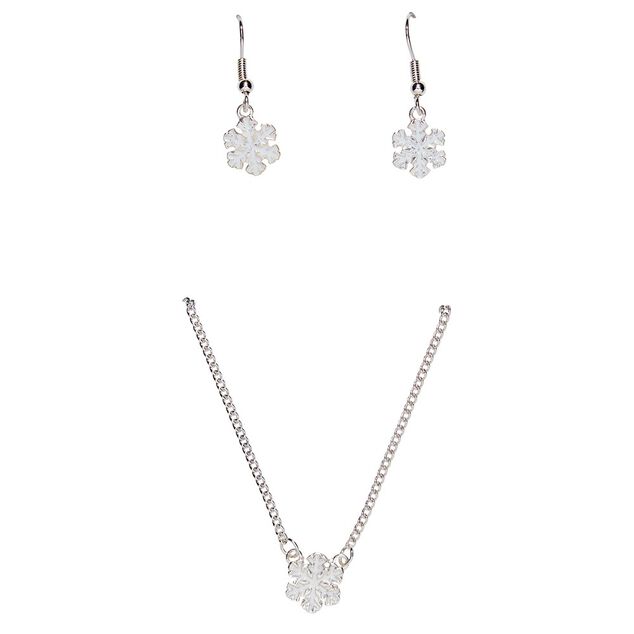 Set de bijoux design flocons