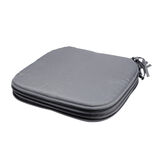 Galette de chaise carrée 38x38cm 4 pièces (4 modèles)