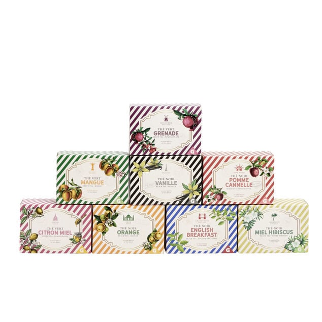 Coffret th&eacute; du monde 8 saveurs