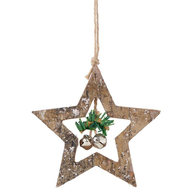 D&eacute;coration de No&euml;l avec grelots &agrave; suspendre