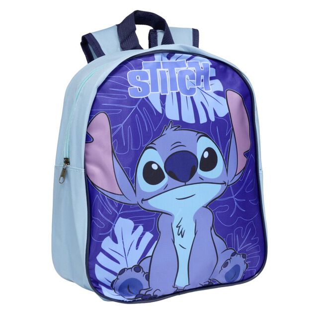 Sac &agrave; dos enfant Stitch bleu 26x10xH36cm
