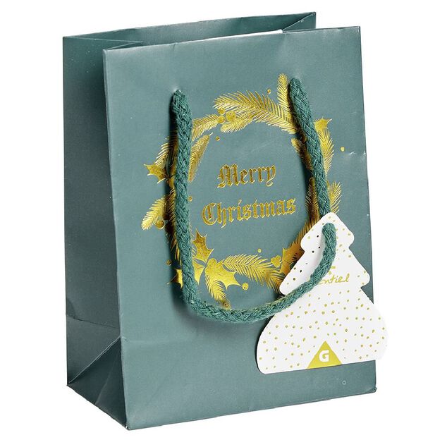 Sac cadeau No&euml;l rouge ou vert -Taille S