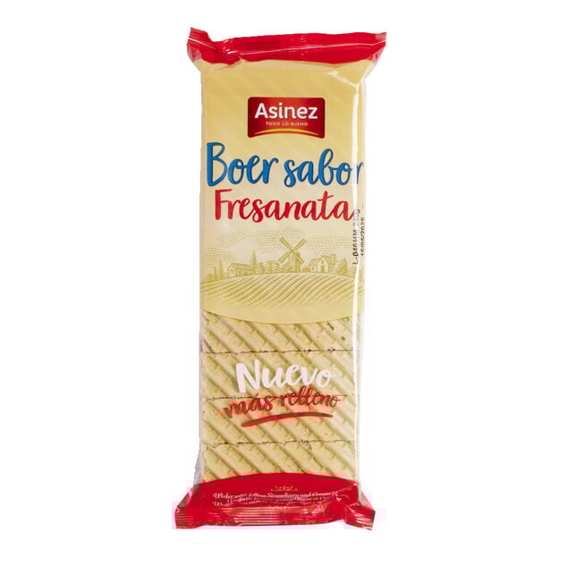 Gaufrettes &agrave; la fraise 240gr