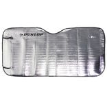 Pare-soleil pour voiture Dunlop gris m&eacute;tallis&eacute; 130x60cm