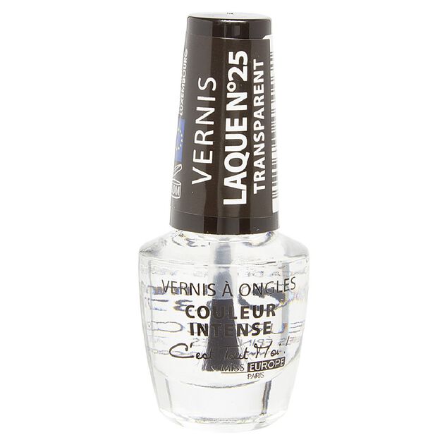 Vernis à ongles laqué transparent n°25