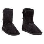 Botte pour enfant fourrée avec un noeud noir brodé à l'arrière T34/35