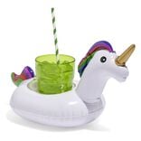 Porte verre gonflable licorne &Oslash;20xH20cm