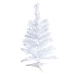 Sapin de Noël artificiel blanc Ø27xH50cm