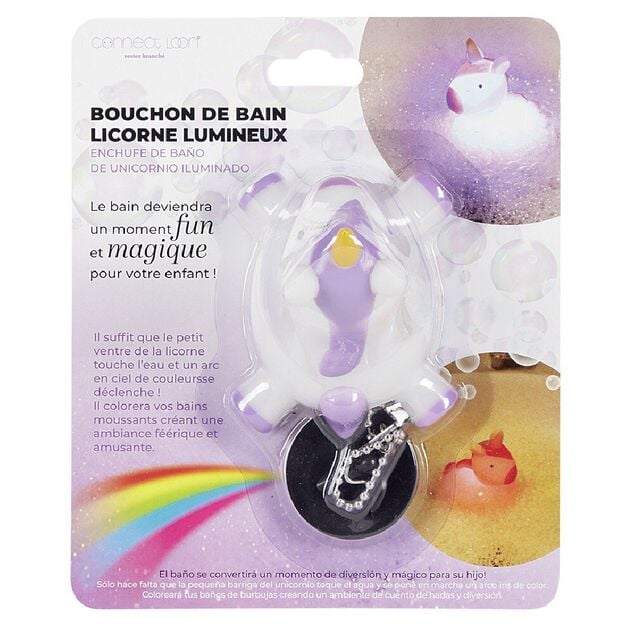 Bouchon bain licorne