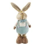 D&eacute;coration &agrave; poser lapin r&eacute;tactable jambes extensibles H75cm (2 mod&egrave;les)