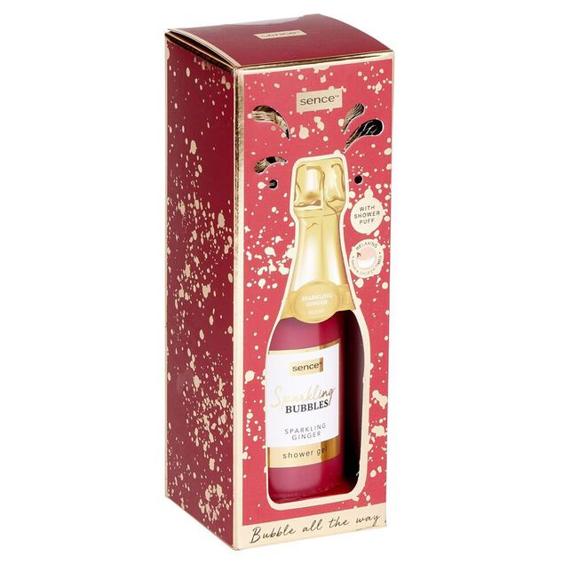 Gel douche et fleur de bain Sparkling bubble 300ml