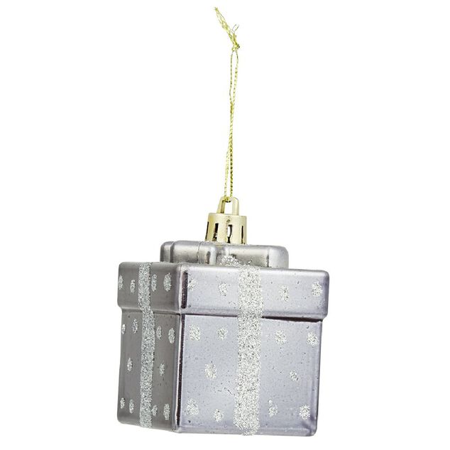 D&eacute;coration de No&euml;l cadeau &agrave; suspendre  3 coloris