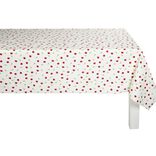 Toile cir&eacute;e au m&egrave;tre imprim&eacute; cerises