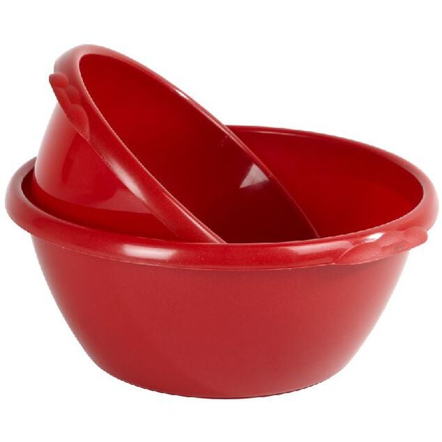 Bassine plastique x2