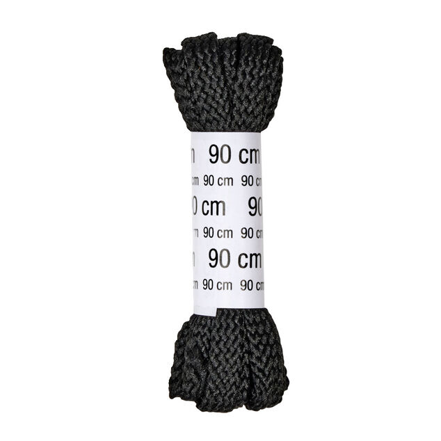 Paire de lacets noirs ou blancs L120cm (2 modèles)