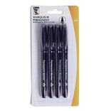 Marqueur permanent pointe fine x4