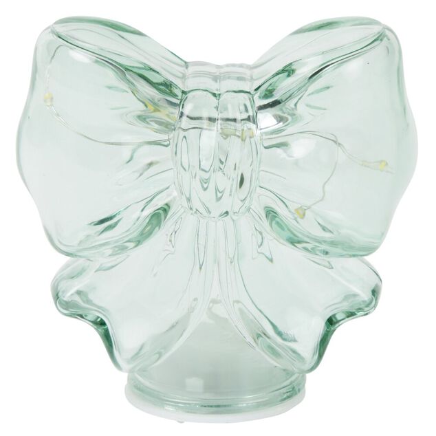 D&eacute;coration &agrave; poser lampe en verre color&eacute; &agrave; LED H9cm (6 mod&egrave;les)