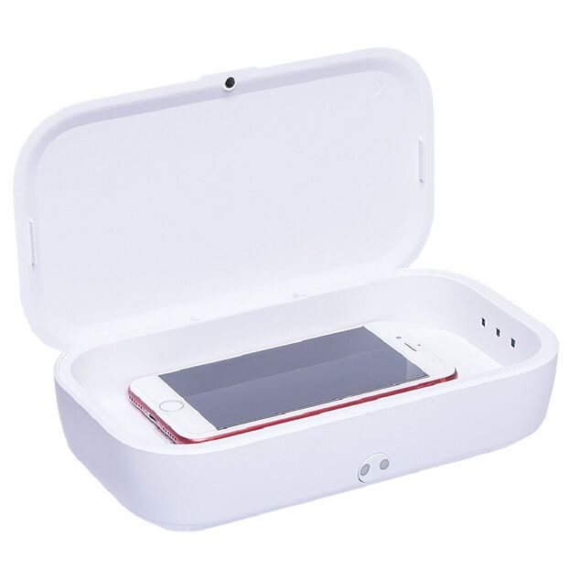 Bo&icirc;te de st&eacute;rilisation UV pour appareils portables