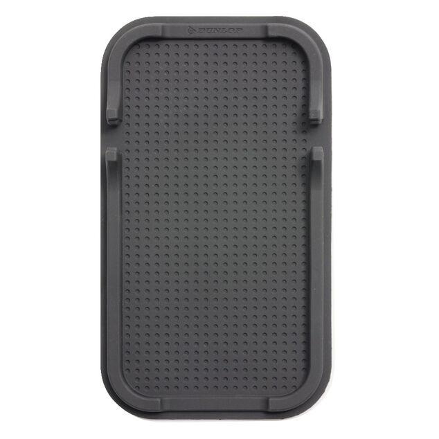Organisateur de voiture antid&eacute;rapant 2en1 plastique noir 10,5x18,5cm