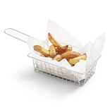 Panier de présentation en inox 24x10xH5,5cm