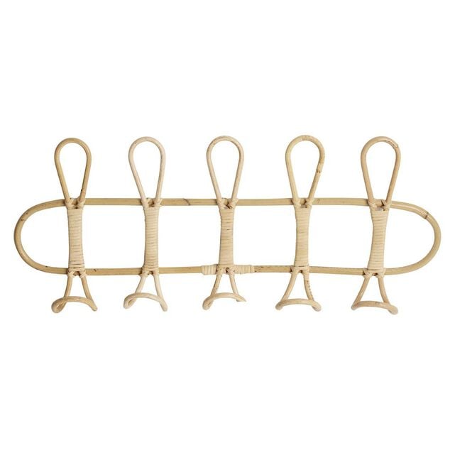 Pat&egrave;re en rotin 5 crochets