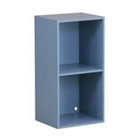 Structure Box Cube 2 Cases Bleu - 35,2x30xH69,2 cm