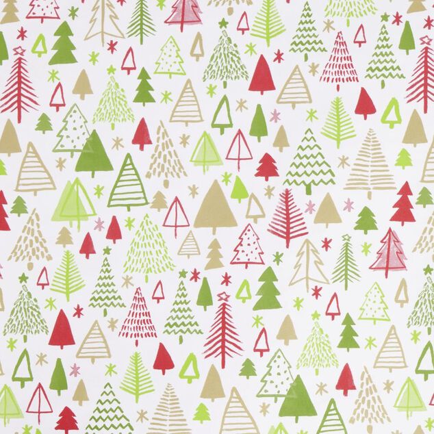 Rouleau papier cadeau No&euml;l 2m (6 mod&egrave;les)