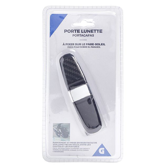 Porte lunettes de voiture noir