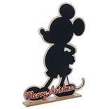 Décoration Disney à poser Mickey Merry Christmas bois H75cm