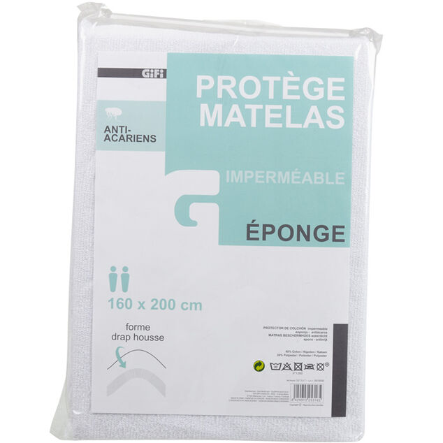 Prot&egrave;ge matelas imperm&eacute;able 160x200